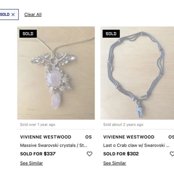 Vivienne Westwood INSANE Rare Claw Series Swarovski Crystal and Stone Earrings - Picture 2 of 11